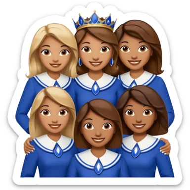 Zeta Phi Beta Sorority Inc sticker