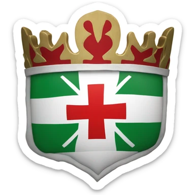 Northern Irish flag sticker