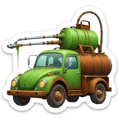 Bug sprayer car sticker