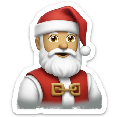 Santa clos  sticker