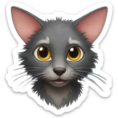 Lykoi sticker