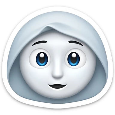 Mavi bir çokgen içinde bir doğru işareti istiyorum sticker