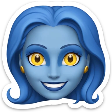 mystique xmen sticker