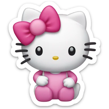 Hello kitty sticker