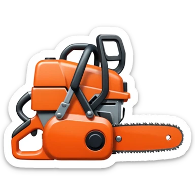 just the chainsaw
 sticker