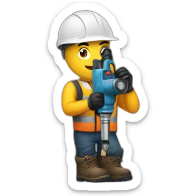 Drill lifestyle sticker