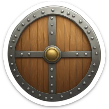 viking shield sticker