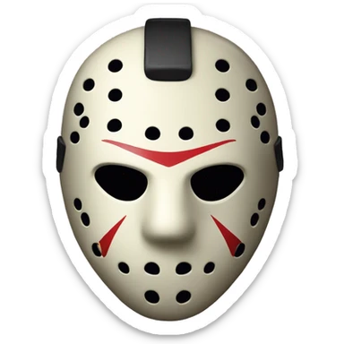 Jason Voorhees sticker