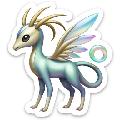 Meloetta-Palkia-Cresselia-Azelf-Pokémon-Fakémon-creature sticker