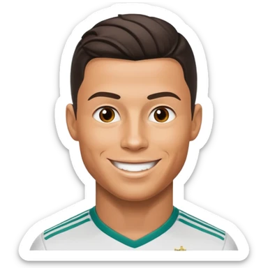 Hazme un emoji de CR7 sticker