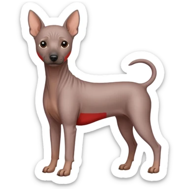Mexican Hairless Dog sticker