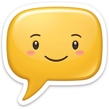 speech bubble mais ca part de gauche sticker