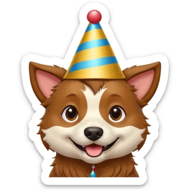 Happy Birthday Loki dog !!! sticker