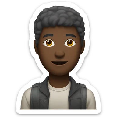 Person from third world country sticker