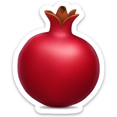 pomegranate emoji sticker