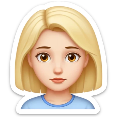 Girl arched up sticker