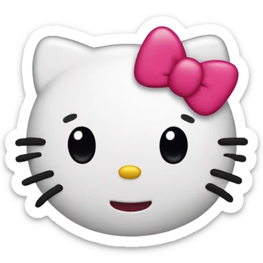 emoji di hello kitty  sticker
