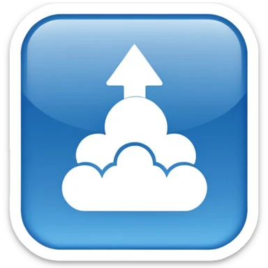 upload icon for site navigation. sticker