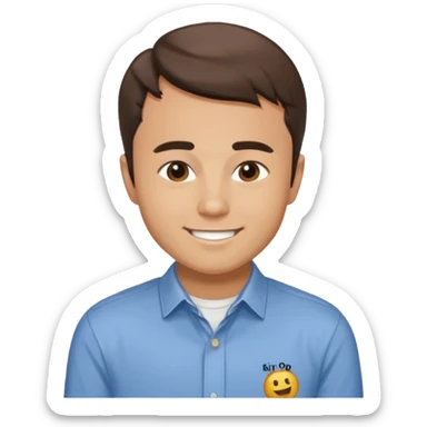 Charlie Kirk having a shirt saying rip Kirk ong  sticker