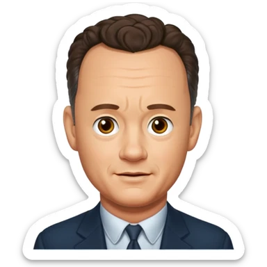 Tom Hanks sticker
