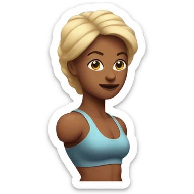 Muscle mommy sticker