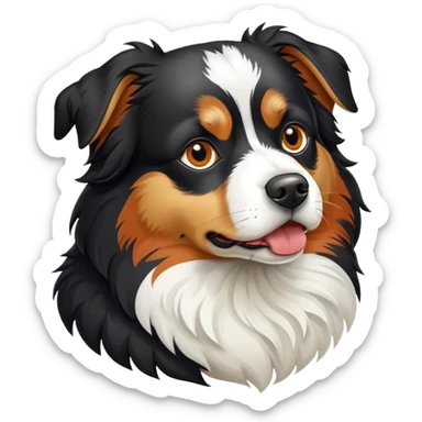 An appenzeller sennhund dog sticker
