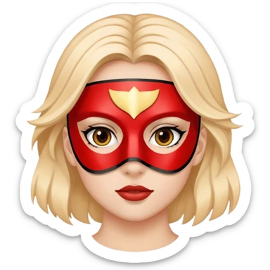 Girl With faze Mask On sticker