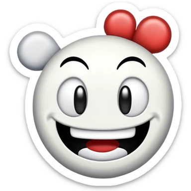 Cuphead emoji sticker