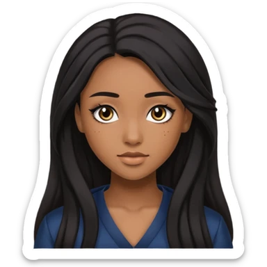 There is a series named the100 and i want to make a emoji of lexa Alycia jasmine sticker