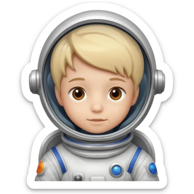 Space Suit Kid sticker