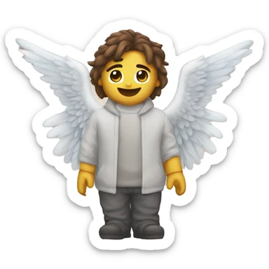 Heaven wings sticker