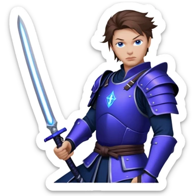 Mystic Samurai sticker