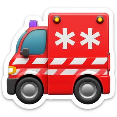ambulance sticker