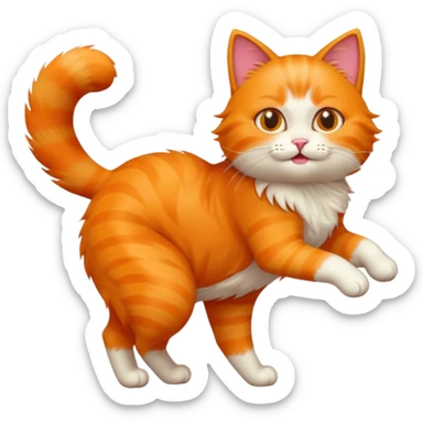 cat twerking sticker
