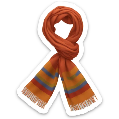 Scarf sticker