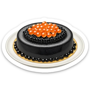 Caviar sin cuchara sticker