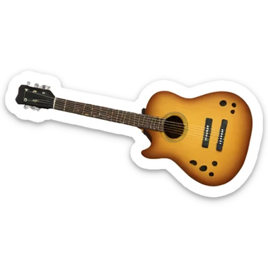 Guitar sticker