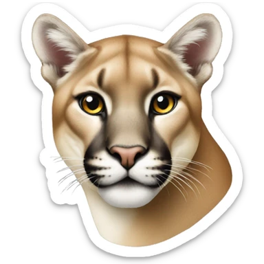 Puma lover sticker