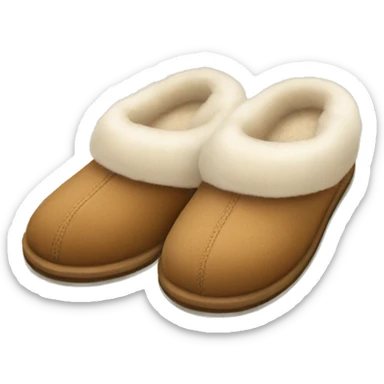 UGG slippers  sticker