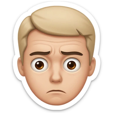 more confused sticker