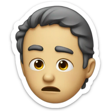 Crying and sadness sticker