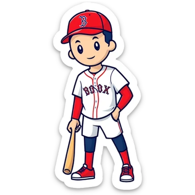 Red Sox t-shirt  sticker