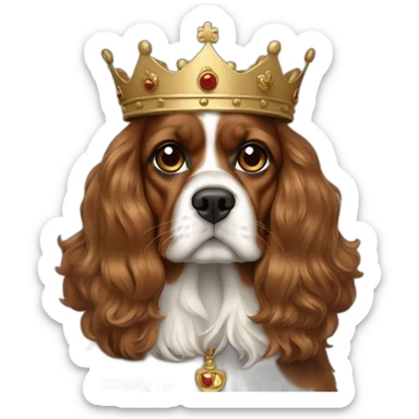 king charles of england sticker