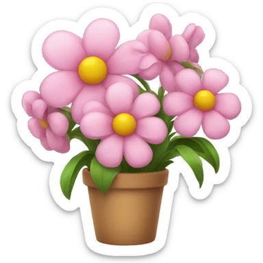 flowers sticker