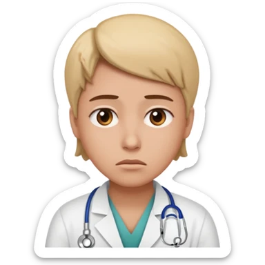 They need some concern on their face; they need to be considering one of two medical options. I don't want dortors! sticker