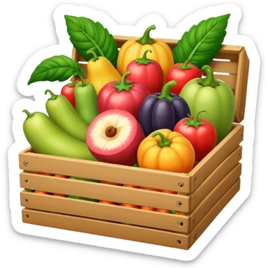 farm products in the box sticker