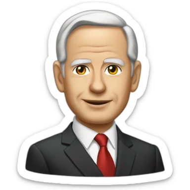 Benjamin netanyahou sticker