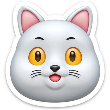 쌍둥이가 모자를 쓰고있는 이모지를 만ㄷ sticker