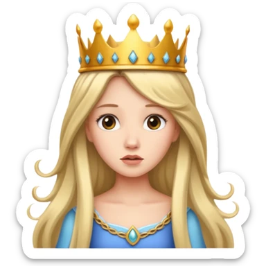 Warier princess sticker