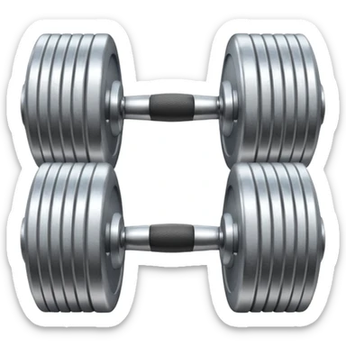 Fitness items sticker